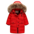 thumbnail image 1 of PINQI Kids Winter Waterproof Parka Coats Kids Padded Quilted Puffer Jackets Boys Girls Insulated Snow Ski down Outwear, 1 of 4