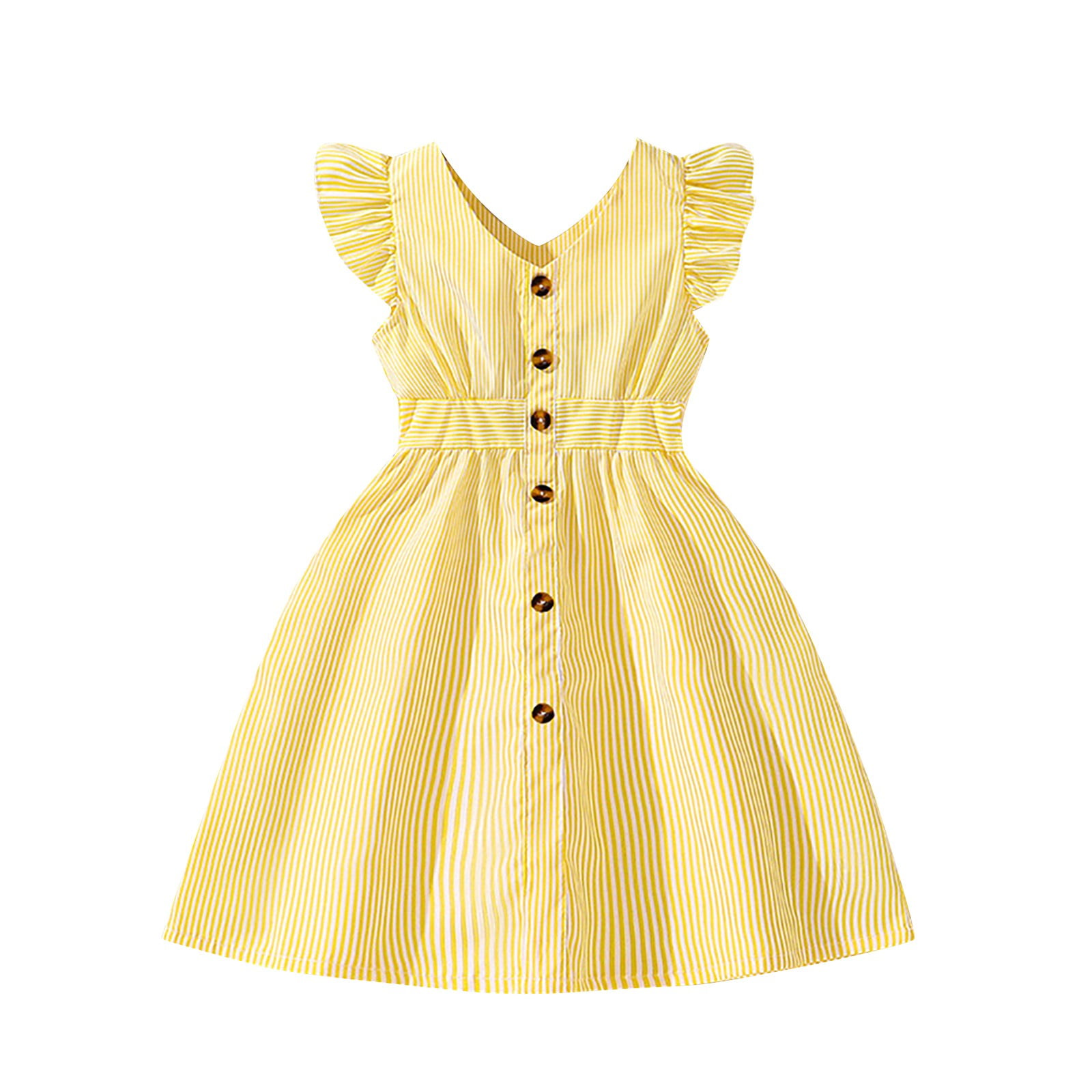 PINQI Party Dresses for Baby Girls Crew Neck Dress Summer Children's  Clothing Knee-Length Primary School Dress for 3 to 14 Years