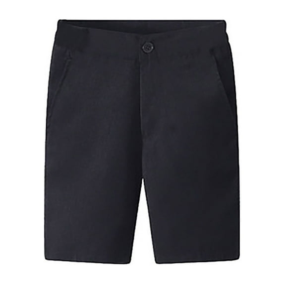 PINQI Toddler Active Short Pants Kids Little /Big Boys School Clothes Flat Front Twill Blend Shorts Toddler Pull On Casual Pants