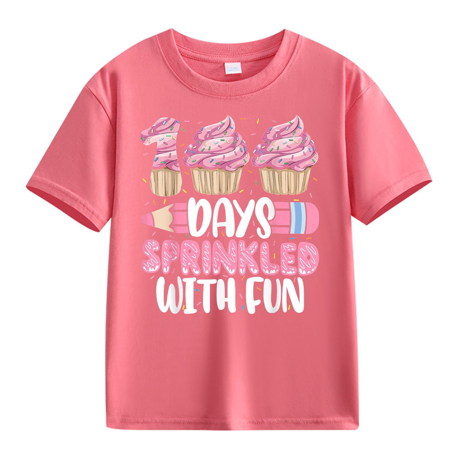 Girls Monbebe Long Sleeve Ruffle Dress (1-4y) - Beige Pink