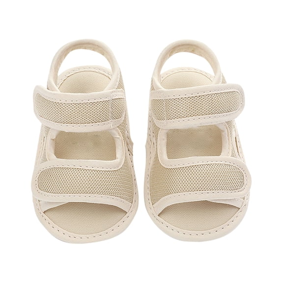 PINQI Toddler Boys Mesh Prewalker Sandals Open Toe Lightweight Breathable First Walking Shoes for Baby Girls Boys