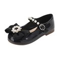 thumbnail image 1 of PINQI Toddler Girls Mary Jane Ballet Flat𝐬 Little Girl Dress Shoes for School Party Wedding Prom Uniform, 1 of 7