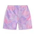 thumbnail image 1 of PINQI Toddler Lightweight Short Pants Boys Girls Summer Leisure Vacation Cute Cartoon Printing Beach Pants Fashion Sports Shorts, 1 of 8