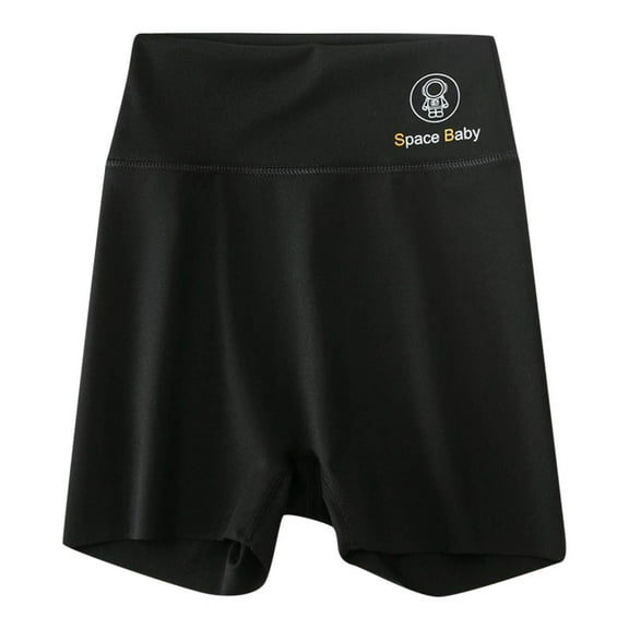 PINQI Workout Shorts for Kids Toddler Children Shorts Summer Girls Cartoon Astronaut Letter Prints Shorts Leggings Outwear Wear Fashion Pants