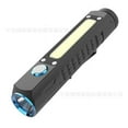 thumbnail image 1 of PINSAI EDC Super Bright Flashlights High LumenRechargeable Magnetic LED Light with Side RGB, 1 of 12