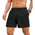 thumbnail image 1 of PINSPARK Men's Workout Shorts 5" Lightweight Running Shorts Quick Dry Athletic Gym Shorts with Zip Pocket Towel Loop, 1 of 8