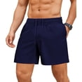 thumbnail image 1 of PINSPARK Men's Workout Shorts 5" Lightweight Running Shorts Quick Dry Athletic Gym Shorts with Zip Pocket Towel Loop, 1 of 8