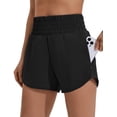 thumbnail image 1 of Pinspark Womans Lightweight Workout Running Shorts High Waisted Athletic Gym Short with Zip Pockets Quick Dry Comfy Lining Summer Active Short, 1 of 8
