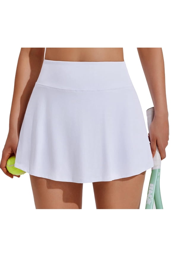 Women's Tennis Skirts High Waisted Pleated Athletic Skort with Pockets Lightweight Golf Running Workout Sports