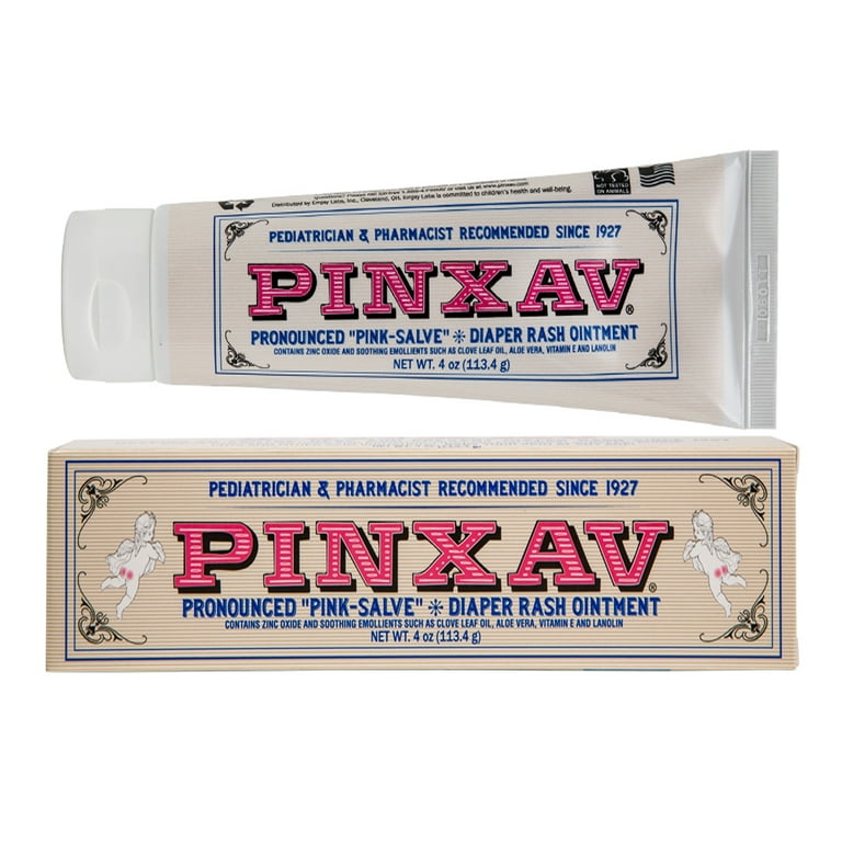 PINXAV Newborn Baby Diaper Rash Ointment 4 oz. Preventive Paste