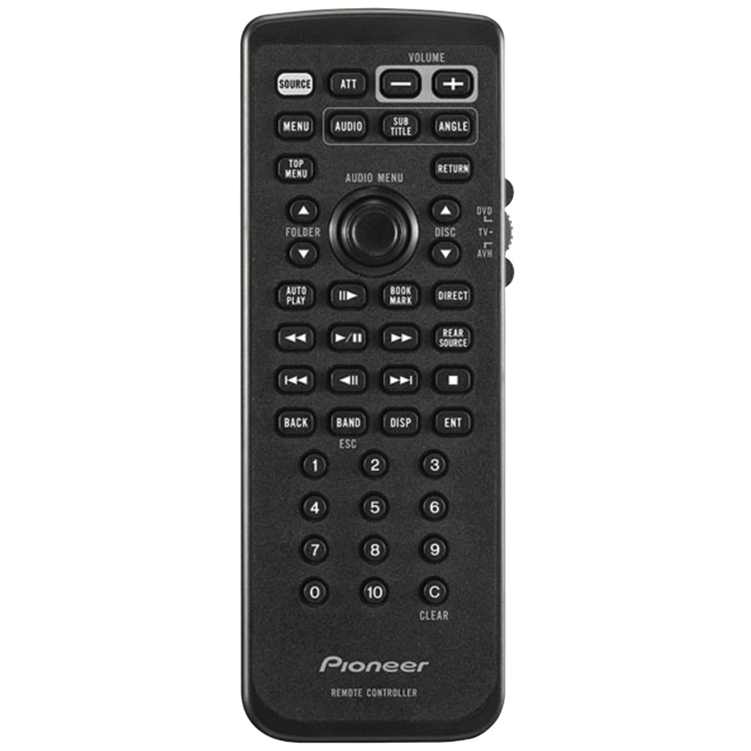 Pioneer CDR55 Remote Control with DVD/Audio Controls