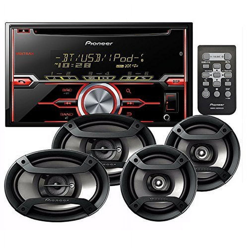 PIONEER FHX720BT CD RECEIVER CD BLUETOOTH + PIONEER TS695P 3WAY 230