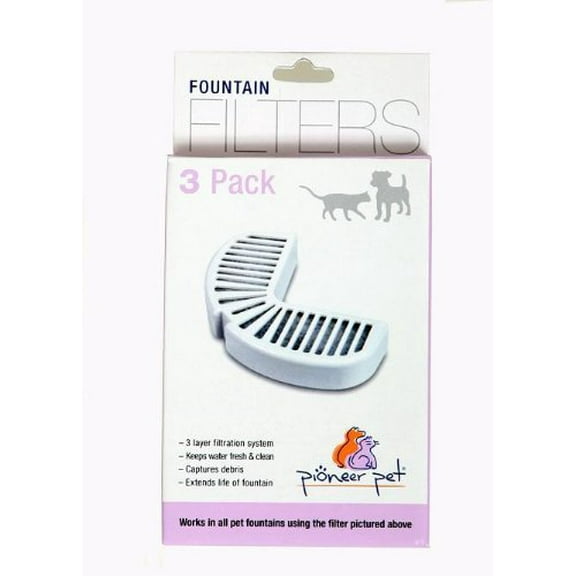 PIONEER PET REPLACEMENT FILTERS 3-PER PACK, 6 PACKS, 18 FILTERS