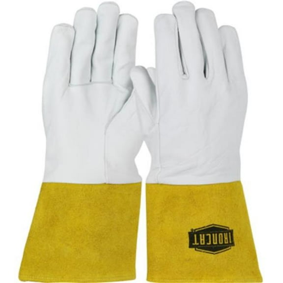 PIP 112-6141-L 12 in. Premium Top Grain Kidskin Tig Welding Glove, Natural - Large
