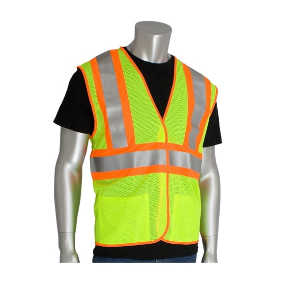 PIP 305-MVFROR-4X/5X ANSI Class 2 FR Treated Two Tone Mesh Vest