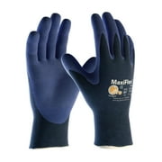 PIP Safety ATG 34274 MaxiFlex Ultra Lightweight Seamless Knit Nylon Glove with Nitrile Coated MicroFoam Grip - Size 10 - XL - 12 Pairs