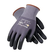 PIP 34-874/XL Maxi Flex Ultimate 34874 Foam Nitrile Palm Coated Gloves, Gray, XL, 1 Count Pack of 24