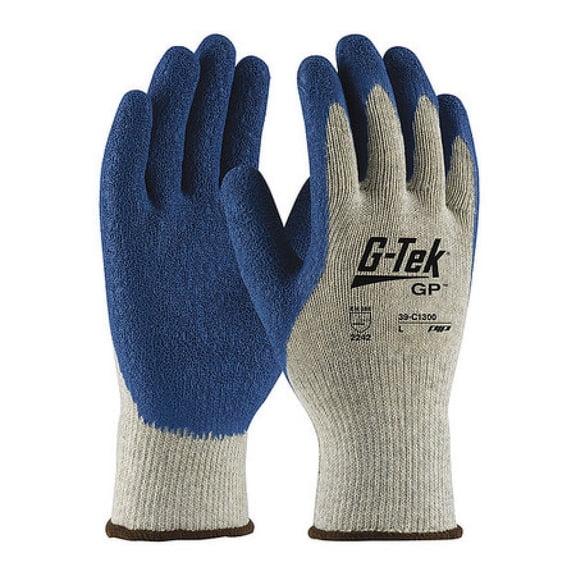 PIP 39-C1300/XXL G-Tek Force,Blue Latex Crinkle Grip,PK12