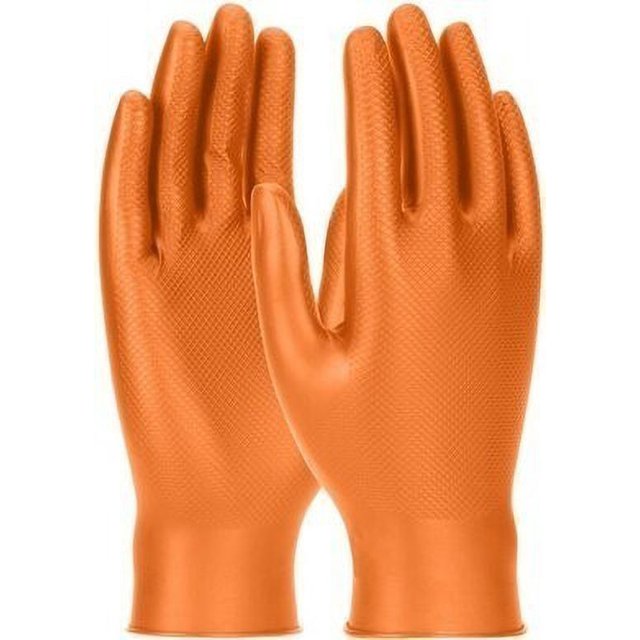 PIP Grippaz Nitrile Orange XXL Glove, 6MIL