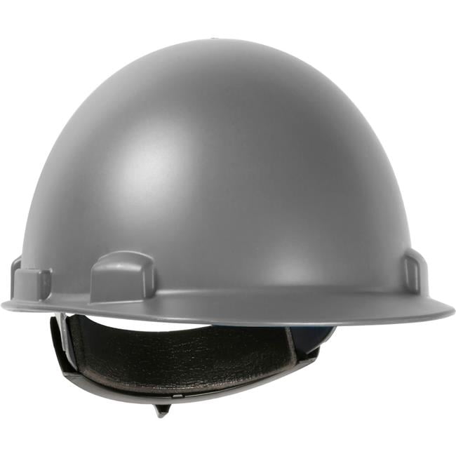 PIP Industries B3113625 Vesuvio Cap Style Dome Nylon & Fiber Resin Shell 4 Point Suspension Ratchet Adjustment Hard Hat, Gray