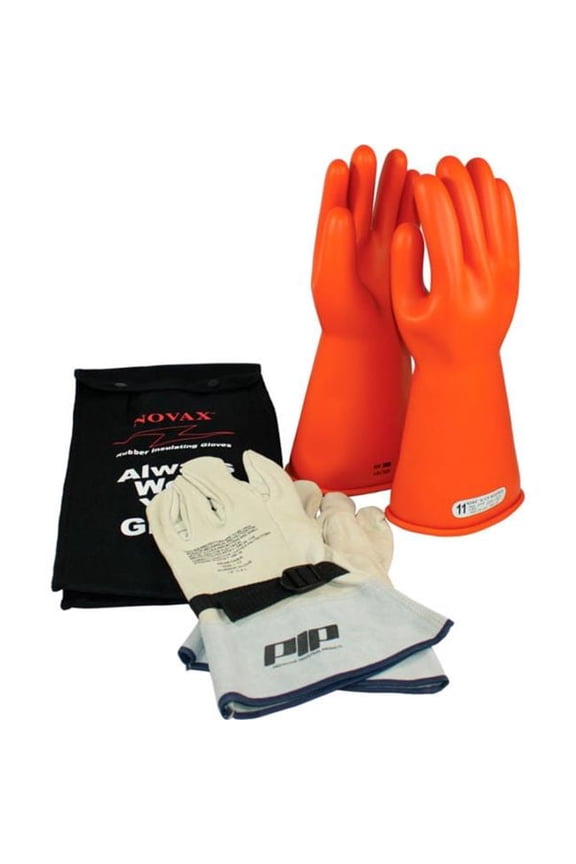 PIP Industries B677186 ESP Kit ESP Class 1 Cow Protector Gloves, Orange - Size 10 - Set of 2