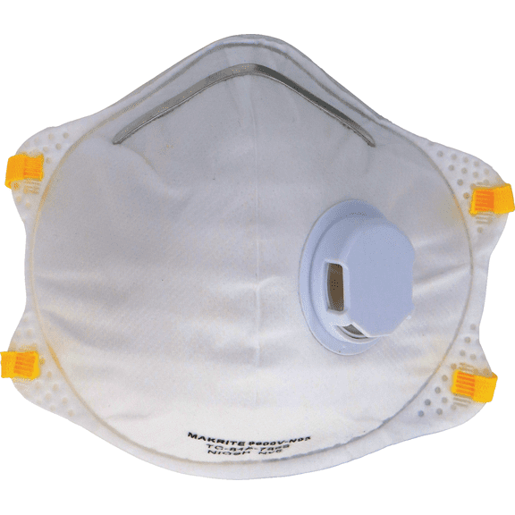 PIP Pro Safety N95 Harmful Dust Respirator with Valve - Pack of 2 Residential Use, Standard Application