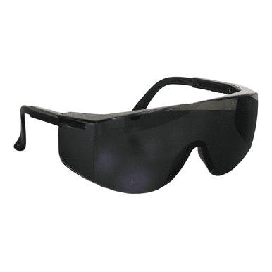 Clearance Item !!!
Bouton Zenon Z28 Over-the-Glass Eyewear Clear Polycarbonate Lens, Anti-Scratch Adjustable Length Black Temples, Molded Nose Bridge