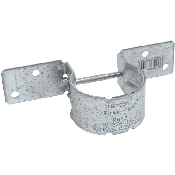 Simpson Strong-Tie Pipe Grip Tie PGT2R - For 2 In Pipe - Multicolor
