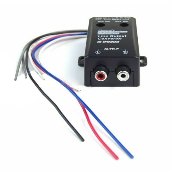 PIPEMAN'S IS-RM200 High/Low Frequency Converter Remote Turn On Gold Female RCA Output IS-RM200