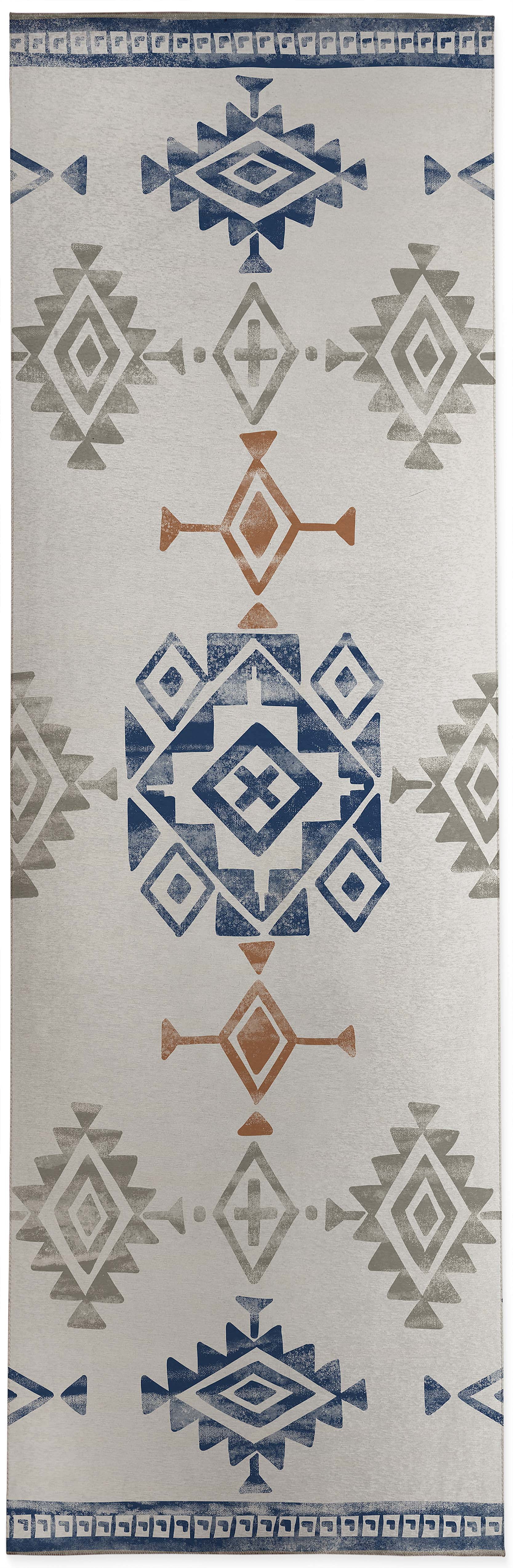 PIPER NAVY Indoor Floor Mat By Kavka Designs - Walmart.com
