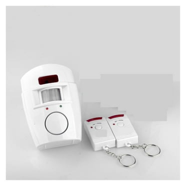 PIR Alarm System With Infrared Sensor, 2 Wireless Home Security Remote Controls, Burglar Alarm With Motion Detector, 105DB Siren ,Loud Emergency Alarm