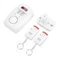 PIR Infrared Motion Detector Alarm Unit with 2 Remote Controller Home