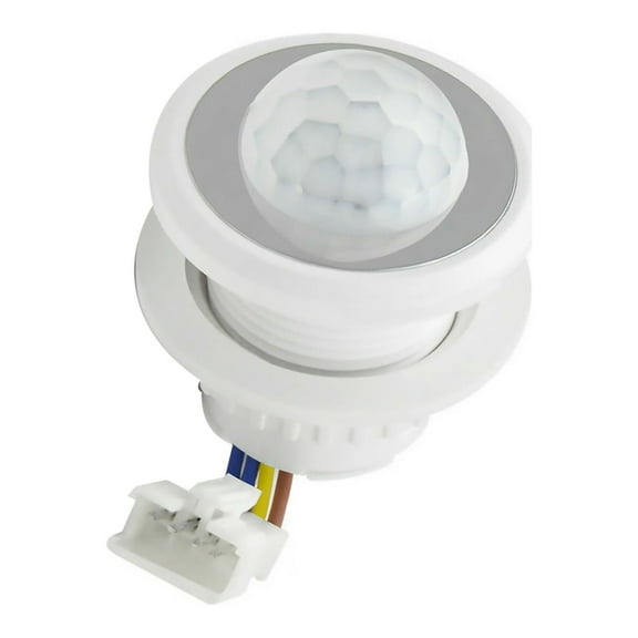 PIR Infrared Motion Sensor Switch Easy Installation, Adjustable Delay Time for Room Lighting