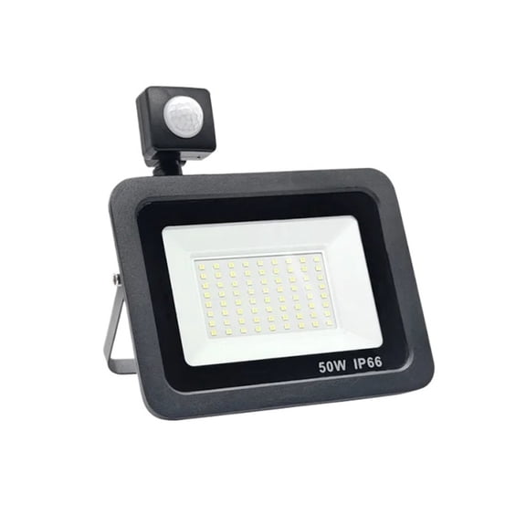 PIR Motion Sensor LED Flood Light 220 Waterproof Spotlight 30W 50W 100W Wall Lamp Reflector Outdoor Lighting for Garden Street