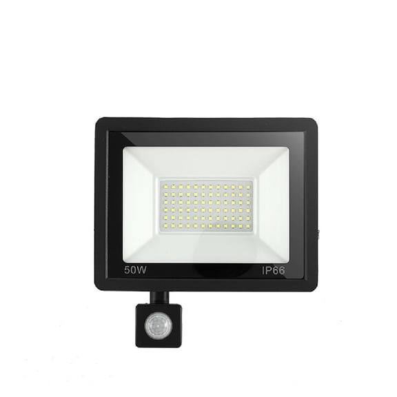 PIR Motion Sensor LED Flood Light AC220 20W 30W 50W 100W Outdoor IP66Waterproof Wall Floodlight Garden Spotlight LED Steet Lamp