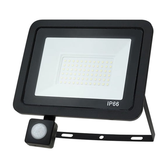 PIR Motion Sensor LED Floodlight Reflector Waterproof IP66 30w 50w 100w Spotlight Wall Outdoor Lighting