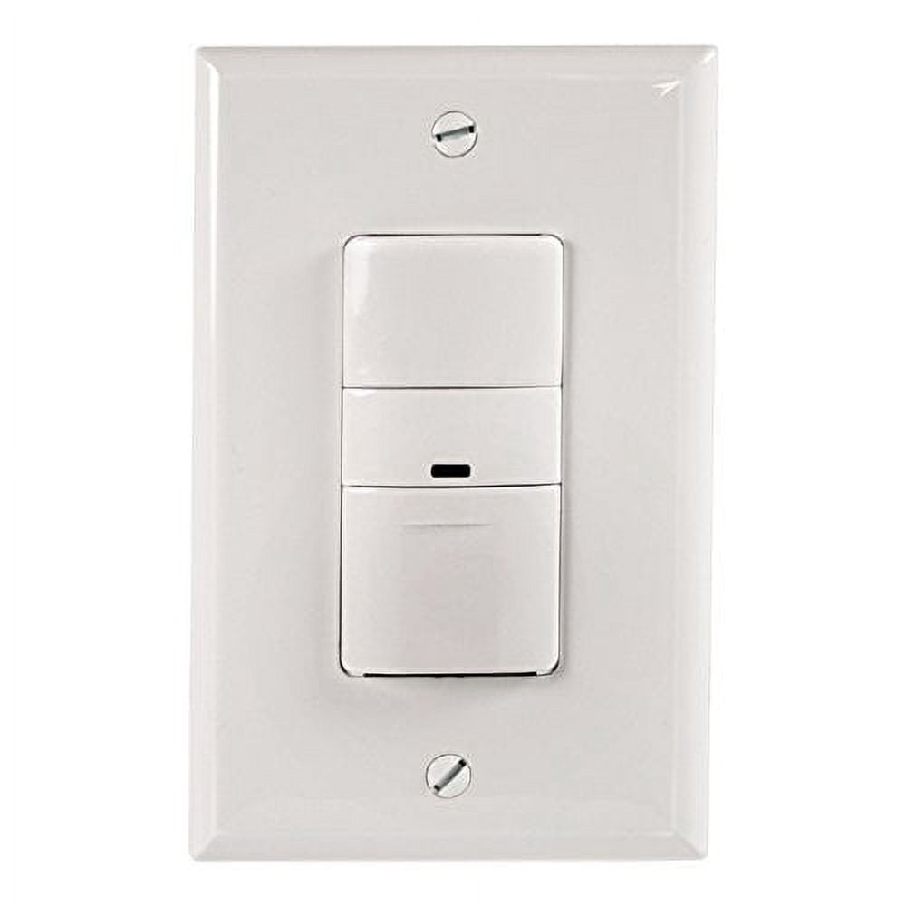 PIR Single Level 120/277V Wall Switch Sensor, White