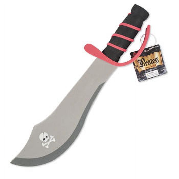PIRATE FOAM CUTLASS SWORD 16IN W/HANTAG/STOCKLOT, Case Pack of 8