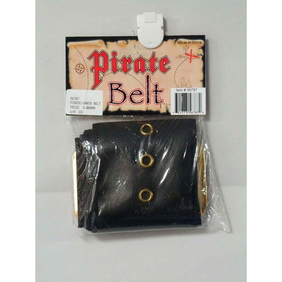 Forum Novelties 4" Wide Pirate/Santa Costume Belt Adult One Size Unisex