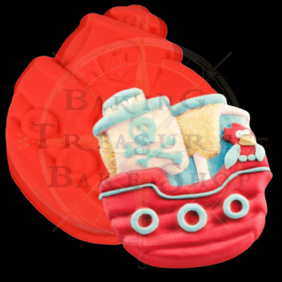 PIRATE SHIP Silicone Mold