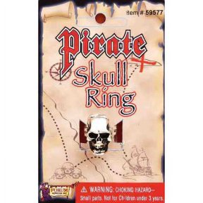 PIRATE SKULL RING