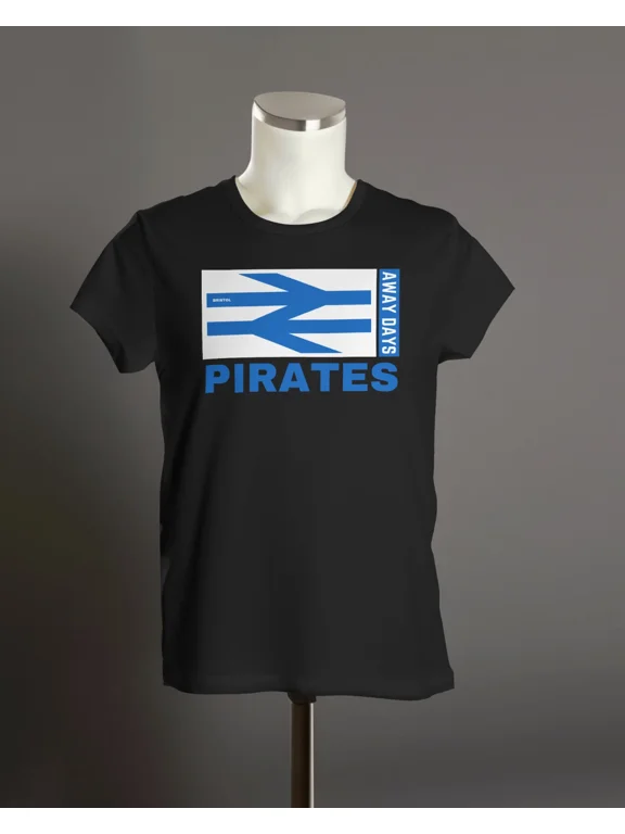 PIRATES Away Days T-Shirt | Bristol Gas Pirates Eastville Rovers Memorial Tote