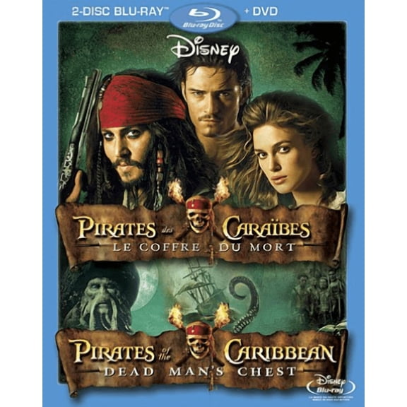 PIRATES OF THE CARIBBEAN 2: DEAD MAN'S CHEST - [Blu-ray + DVD]