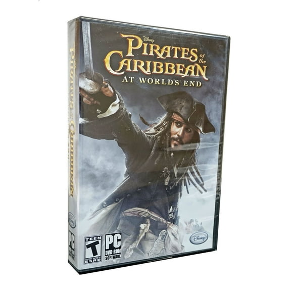 PIRATES OF THE CARIBBEAN AT WORLDS END - PC DVD - Play as Captain Jack, WIll & Elizabeth to unleash a variety of attacks
