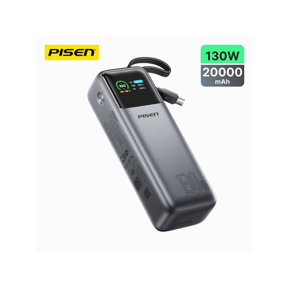 PISEN Bolt 130W 20000mAh Power Bank