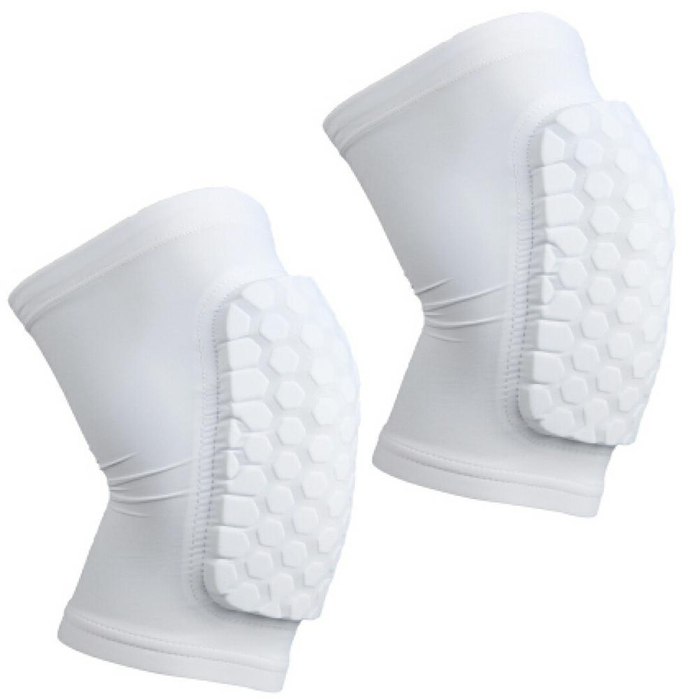 Ginocchiere A Compressione PISIQI Con Protezione Antiurto – 2 Pezzi, Maniche Lunghe, Ideali Per Basket, Calcio E Pallavolo, Taglia XLarge