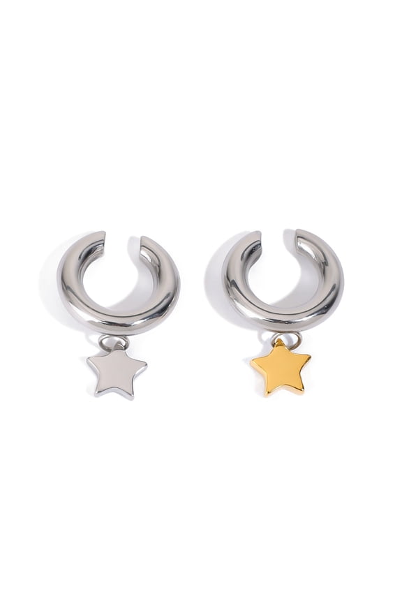 Cuff Earrings 18K Gold Plated Ear Cuff Earrings Non-Piercing Fake Helix Cartilage Cuff Earrings Various Styles Conch Ear Cuffs Fine Jewelry for Women