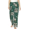 thumbnail image 1 of PISONIC Cute Koala Printed Women's Pajama Pants, Comfy Pajama Bottoms With Pockets&Drawstring, 1 of 7