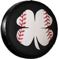 thumbnail image 1 of PISONIC Funny Baseball Spare Tire Cover Weatherproof Universal Wheel Protectors for RV Camper Travel Trailer SUV Truck 15 inch, 1 of 7