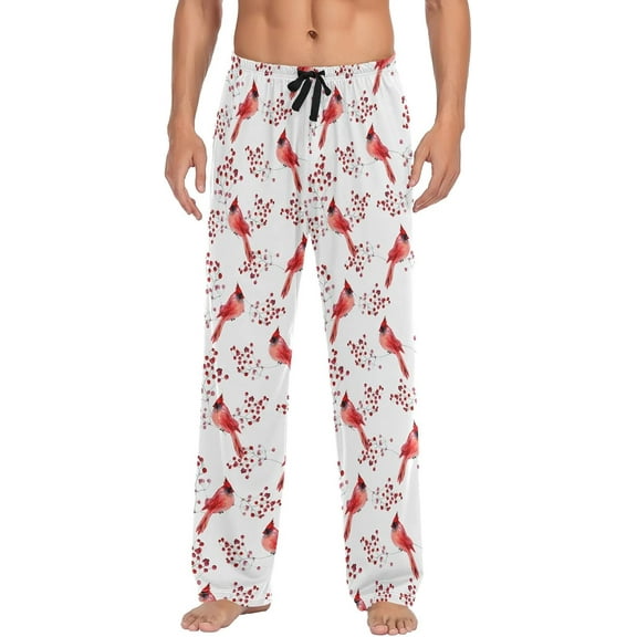 PISONIC Funny Mens Pajama Pants Lounge Men's Pajama Bottoms Soft Sleep Pants With Pockets Drawstring